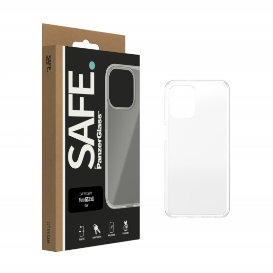 Гръб Safe Case за Motorola Moto G53- Прозрачен