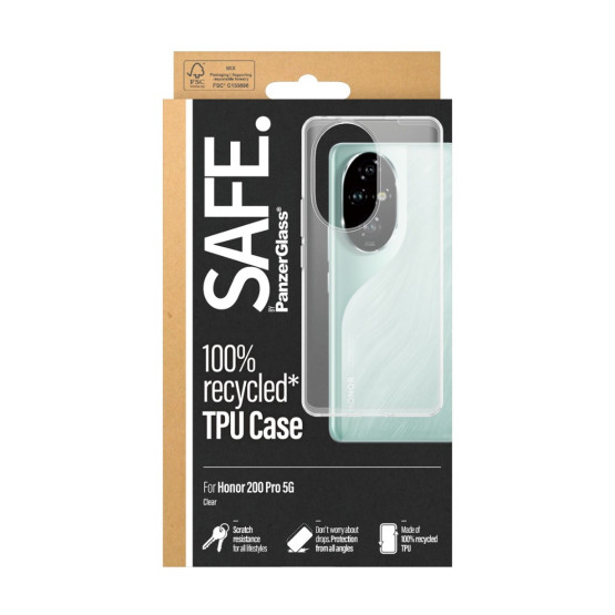 Гръб Safe за Honor 200 Pro 5G - Прозрачен