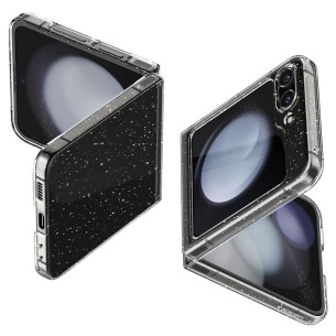 Гръб Spigen Air Skin Glitter за Samsung Galaxy Z Flip 5 - Crystal quartz