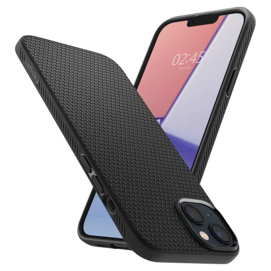 Гръб Spigen Liquid Ai за iPhone 14 Plus - Черен