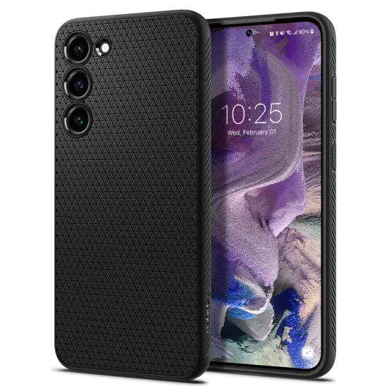 Гръб Spigen Liquid Air за Samsung Galaxy S23 Plus - Черен