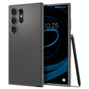 Гръб Spigen Liquid Air за Samsung Galaxy S24 Ultra - Сив