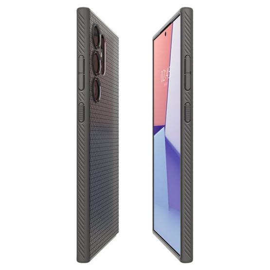 Гръб Spigen Liquid Air за Samsung Galaxy S24 Ultra - Сив