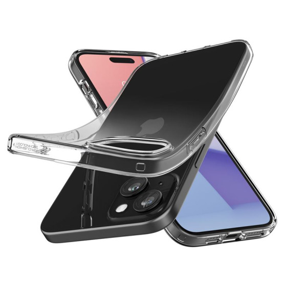 Гръб Spigen Liquid Crystal за iPhone 15 Plus - Прозрачен