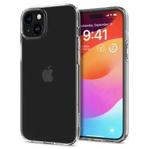 Гръб Spigen Liquid Crystal за iPhone 15 Plus - Прозрачен