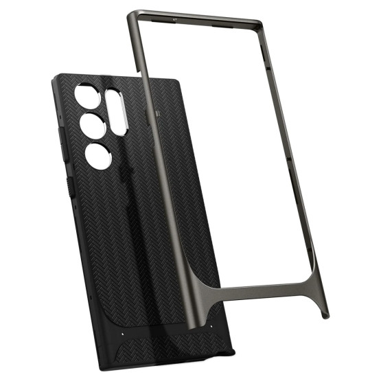 Гръб Spigen Neo Hybrid за Samsung Galaxy S23 Ultra - Сив
