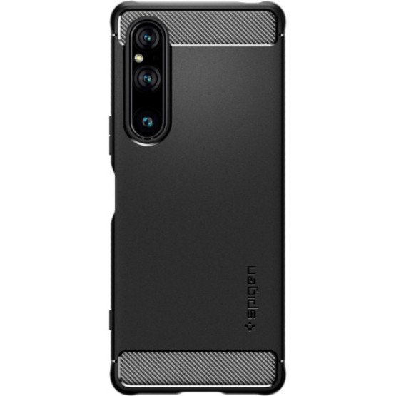 Гръб Spigen Rugged Armor за Sony Xperia 10 V - Черен
