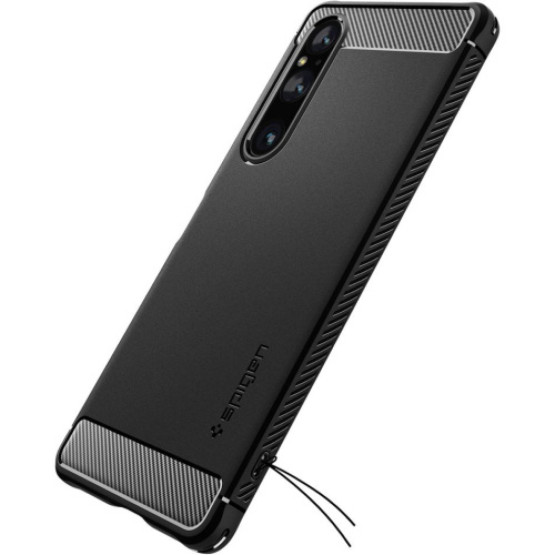 Гръб Spigen Rugged Armor за Sony Xperia 10 V - Черен