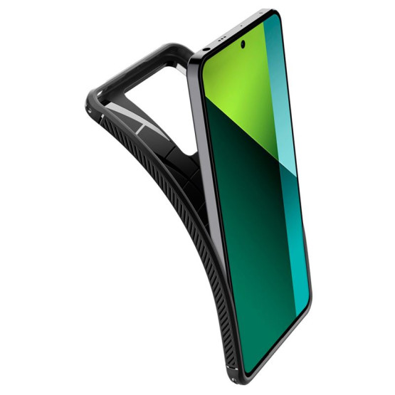 Гръб Spigen Rugged Armor за Xiaomi Redmi Note Pro 13 5 G, Черен