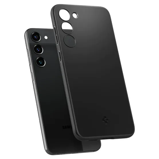 Гръб Spigen Thin Fit за Samsung Galaxy S23 - Черен