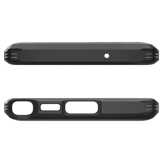 Гръб Spigen Tough Armor за Samsung Galaxy S23 Ultra - Черен металик