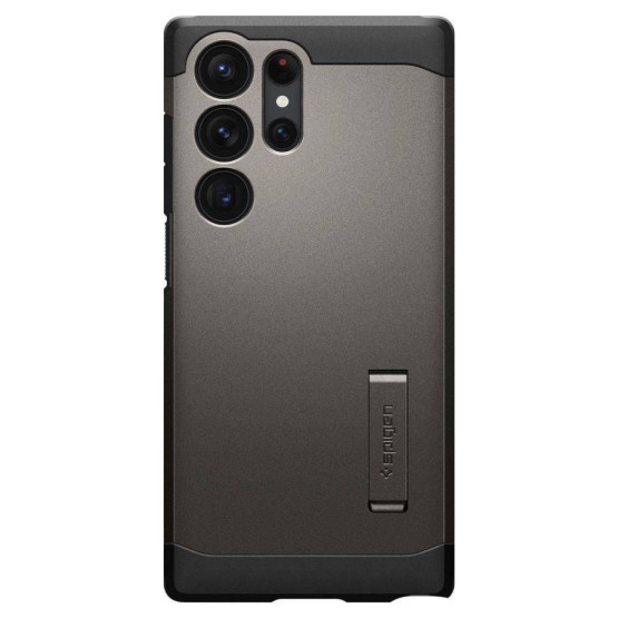 Гръб Spigen Tough Armor за Samsung Galaxy S23 Ultra - Черен металик