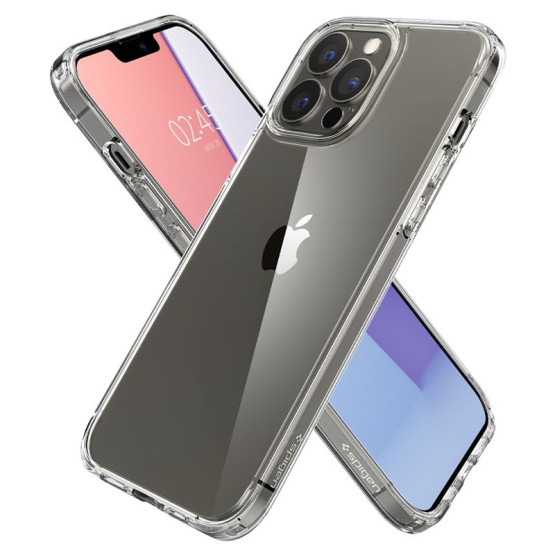 Гръб Spigen Ultra Hybrid за iPhone 13 Pro - Прозрачен