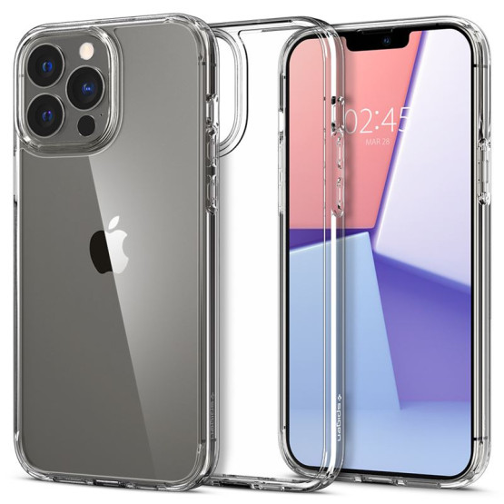 Гръб Spigen Ultra Hybrid за iPhone 13 Pro - Прозрачен