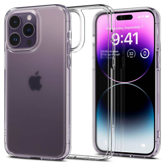 Гръб Spigen Ultra Hybrid за iPhone 14 Pro Max - Прозрачен