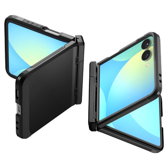 Гръб Spigen за Samsung Galaxy Z Flip 7,Tough Armor Pro, MagSafe, Черен