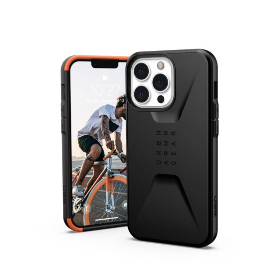 Гръб UAG Civilian за Iphone 13 Pro Max - Черен