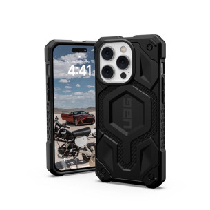 Гръб UAG Monarch Pro Kevlar MagSafe за iPhone 14 Pro - Черен
