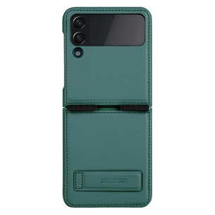 Калъф Nillkin Qin Leather за Samsung Z flip 4 - Зелен
