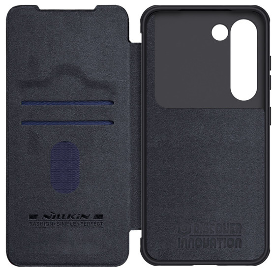 Калъф Nillkin Qin Pro за Samsung Galaxy S23 Plus - Черен