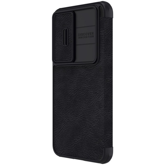 Калъф Nillkin Qin Pro за Samsung Galaxy S23 Plus - Черен