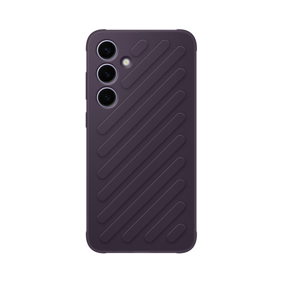Оригинален гръб Samsung Shield Cover за Galaxy S24 Plus - Тъмно лилав, GP-FPS926SAC