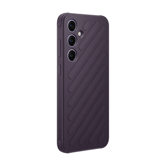 Оригинален гръб Samsung Shield Cover за Galaxy S24 Plus - Тъмно лилав, GP-FPS926SAC