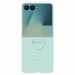 Оригинален гръб Samsung Silicone Cover with Ring за Galaxy Z Flip 7- Light Cyan, EF-PF766TME