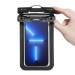 Водоустойчив калъф Spigen Aqua Shield WaterProof Case A601 , комплект 2 броя - Черна рамка