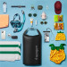 Водоустойчва раница с калъф Spigen Aqua Shield WaterProof Dry Bag 30L + 3L, Черен