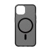 Гръб CARE by PanzerGlass за iPhone 14/13, Flagship, Smokey, Black MagSafe