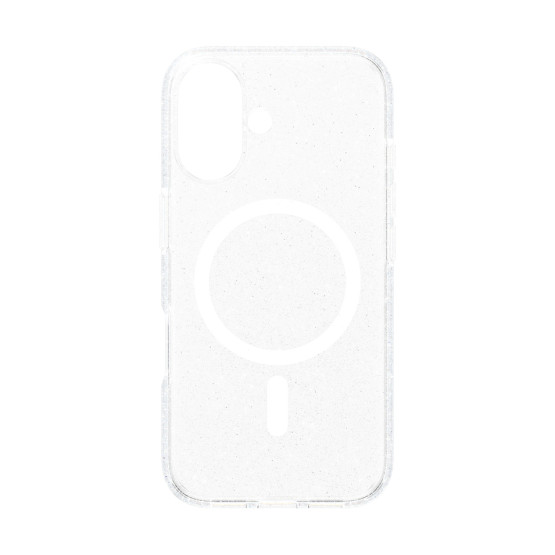Гръб CARE by PanzerGlass за iPhone 16, Flagship Case Star Lit w. White MagSafe