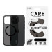 Гръб CARE by PanzerGlass за iPhone 16 Pro, Flagship, Smokey, Urban Combat, Black MagSafe