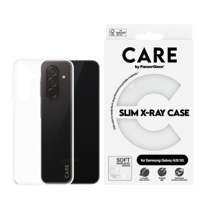 Гръб Care by PanzerGlass за Samsung Galaxy A26 5G, Fashionable Case Прозрачен X-Ray Soft Basic