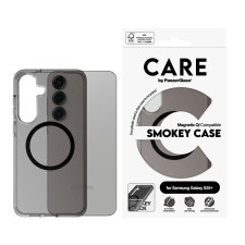 Гръб CARE by PanzerGlass за Samsung Galaxy S25 Plus, Flagship, Smokey QI,Черен