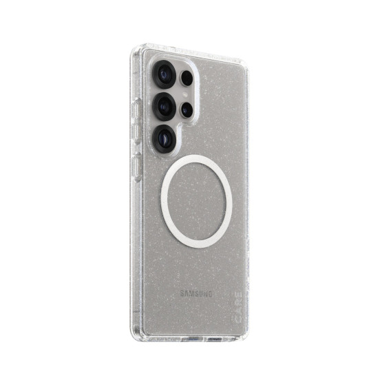 Гръб Care by PanzerGlass за Samsung Galaxy S25 Ultra, Flagship Case, Urban Combat, Star Lit, QI Compatible, Блестящ