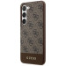 Гръб Guess 4G Stripe Case за Samsung Galaxy S24 Plus - Кафяв