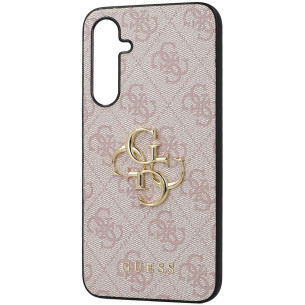 Гръб Guess PU 4G Metal Logo Case за Samsung Galaxy S23 FE - Розов