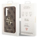 Гръб Guess PU 4G Metal Logo Case за Samsung Galaxy S24 - Кафяв