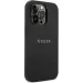 Гръб Guess PU Leather Saffiano Case за iPhone 14 Pro - Черен