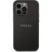 Гръб Guess PU Leather Saffiano Case за iPhone 14 Pro - Черен