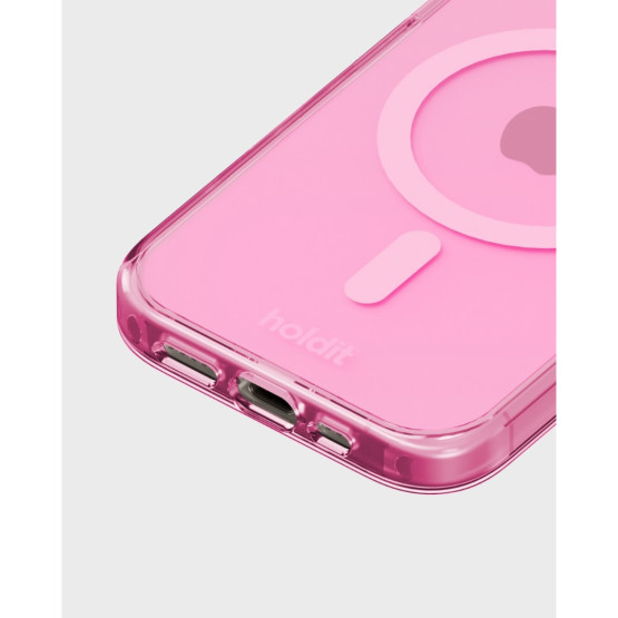 Гръб Holdit MagSafe Case за iPhone 15/14/13 - Розов