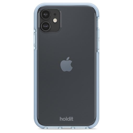 Гръб Holdit Seethru Case за iPhone 11/XR - Mineral Blue