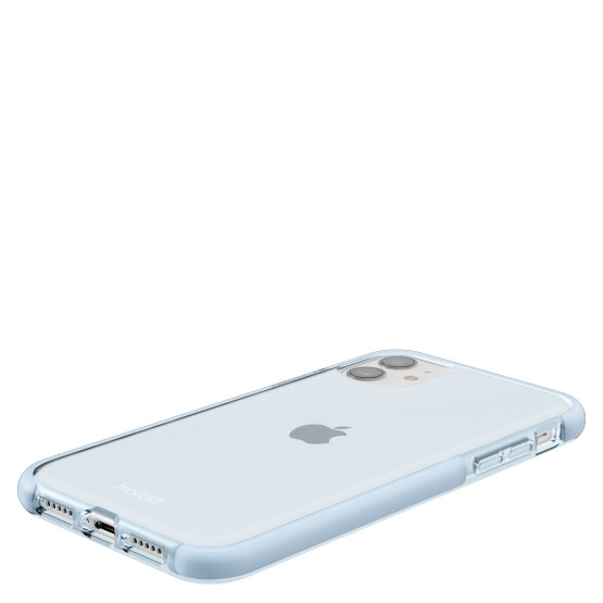 Гръб Holdit Seethru Case за iPhone 11/XR - Mineral Blue