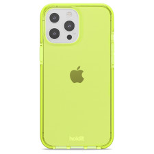 Гръб Holdit Seethru Case за iPhone 13 Pro Max - Acid Green