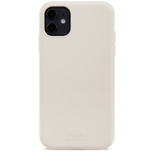 Гръб Holdit Silicone Case за iPhone 11/XR - Light Beige