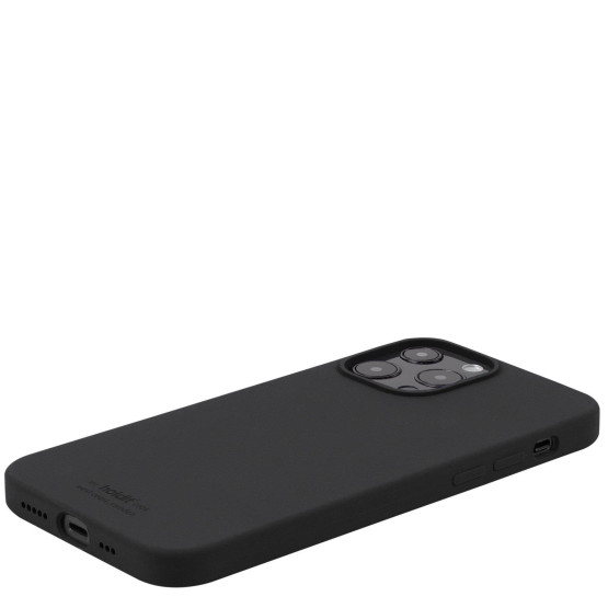 Гръб Holdit Silicone Case за iPhone 13 Pro Max - Черен