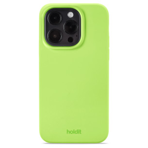 Гръб Holdit Silicone Case за iPhone 14 Pro - Acid Green
