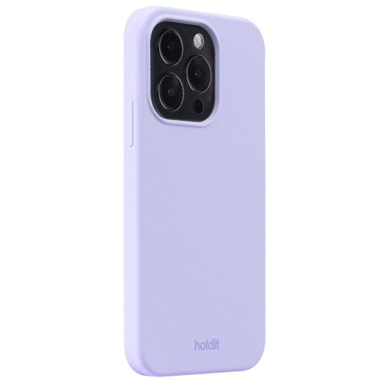 Гръб Holdit Silicone Case за iPhone 14 Pro - Лилав