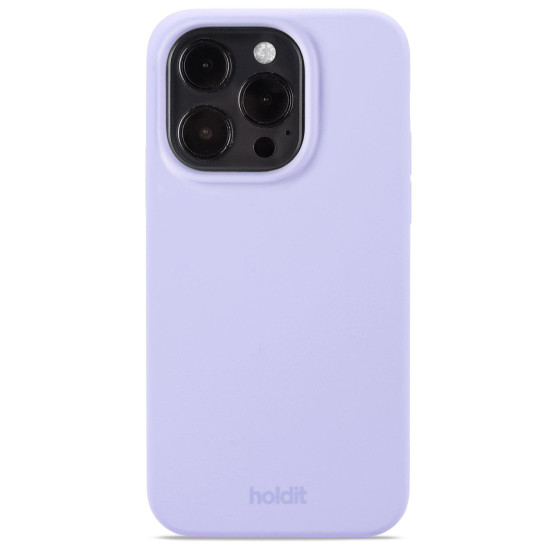 Гръб Holdit Silicone Case за iPhone 14 Pro - Лилав